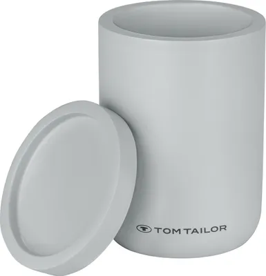 Obrázek produktu pro Kulatý organizér s víkem TOM TAILOR, šedý