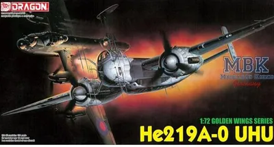 Image de Maquette d'avion 5005 - HEINKEL He219A-0 UHU (1:72)