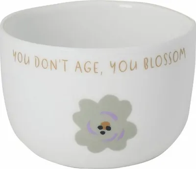 Produktbild von Geburtstagslicht "You don´t age, you blossom"