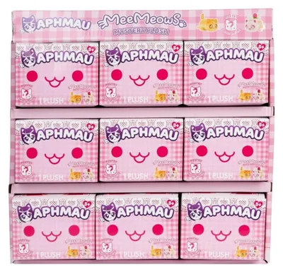Obrázek produktu pro Aphmau 6" Mystery Meemeow Plush - Series 10 - Bakery, Postavička, 3 rok/roky