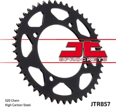 Produktbild von JTSPROCKETS Kettenrad JTR857.40 hinten Kohlenstoffstahl