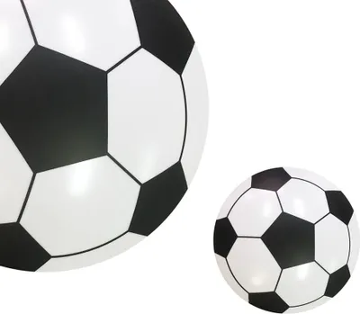 Zdjęcie produktu dla Plafon LED okrągły BALL czarno-biały 18W Neutralna biel 1260lm tworzywo sztuczne wym:6x40x40cm IP20 Milagro