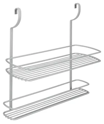 Zdjęcie produktu dla Półka Metaltex City 2 półki Polytherm® Frost, 35 x 13 x 38 cm, srebrny/szary
