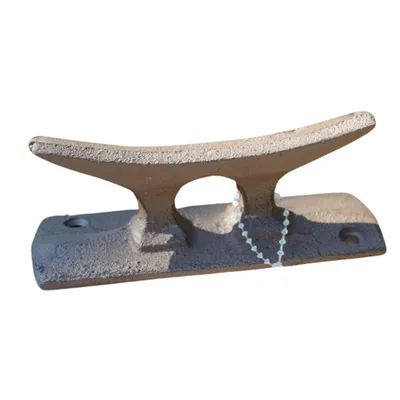 Produktbild von Wandhaken im Bootshaken-Stil aus Gusseisen, Garderobenhaken, 11,5 x 4 cm