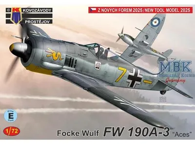Immagine prodotto di Kovozavody Prostejov KPM72491 Focke Wulf Fw 190A-3 "Aces"