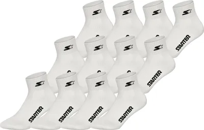 Produktbild von Starter Uni Basicsocken Quarter 12-Pack wht - Größe 35-38