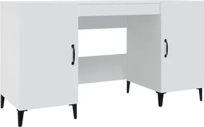 Obrázek produktu pro vidaXL Psací stůl bílý 140x50x75 cm výrobek z odvozeného dřeva
