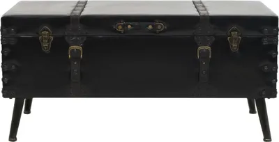 Produktbild von vidaXL Couchtisch MDF und Stahl 102x51x48 cm