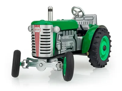 Obrázek produktu pro Traktor ZETOR SOLO zelený - plastové disky kol KOVAP