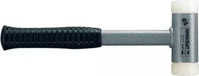 Produktbild von Halder Schonhammer Durchmesser 30mm 580g Supercraft rückschlagfrei Nylon weiß - 3377030