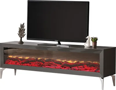 Produktbild von Kamin Elektrokamin Media rtv tv ständer Fernseher 154x41 Sideboard lowboard
