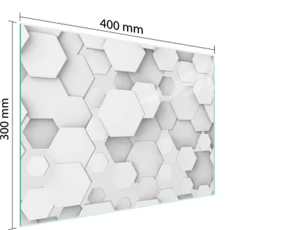 Produktbild von Schneidebrett Herdabdeckplatte Multiglasschneidplatte 40x30 cm Muster Stück