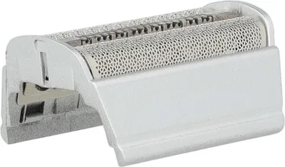Produktbild von vhbw 1x Doppelscherfolie kompatibel mit Braun 370, 380, 350, 360, 390cc Elektrorasierer + Rahmen, silber