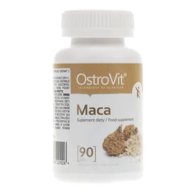 Produktbild von OstroVit Maca 90 Tabletten - Energie und Wohlbefinden bis 2027!