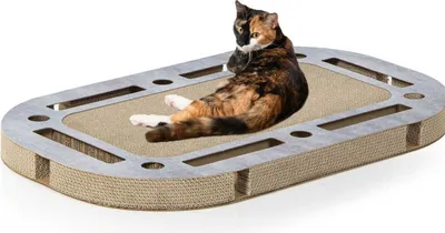 Produktbild von CanadianCat C10179, Katzenkratzbett, Freistehend, Beige, Karton, Karton, 850 mm