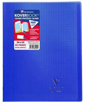 Produktbild von Koverb Heft 24x32 F-Lin Navybl 24Bl
