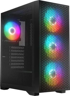 Produktbild von Logic DART PRO ARGB MIDI USB-C Gehäuse schwarz