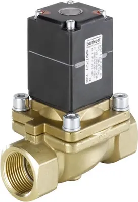 Produktbild von Bürkert Gasmagnetventil Fig.293A 1 Zoll mit Gerätestecker, 1 Stk.