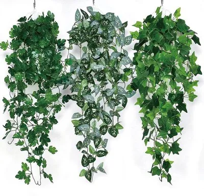 Image de Plante suspendue artificielle Kunstlimop 100 cm, décoration pour balcon