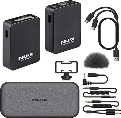 Image de Nux B-10 Vlog Système de microphone sans fil