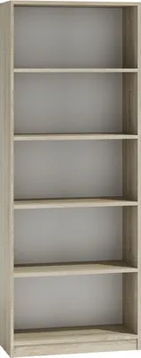 Produktbild von Regal Büroregal Stauraumregal Aktenregal Schuhregal Sägerau 180x60x30cm Sonoma