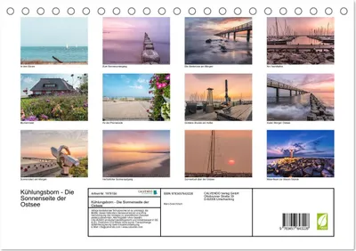 Produktbild von Kühlungsborn - Die Sonnenseite der Ostsee (Tischkalender 2026 DIN A5 quer), CALVENDO Monatskalender