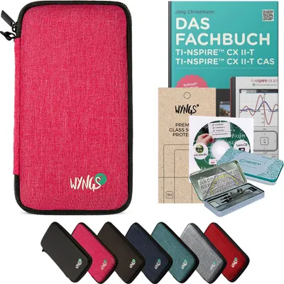 Produktbild von CALCUSO Zubehör Streberpaket Pink kompatibel für Grafikrechner TI Nspire CX II-T /CX II-T CAS