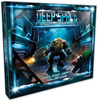Imagen del producto de Control: Aventura de ciencia ficción. Calendario de 5 días con miniaturas prefabricadas y elementos de paisaje