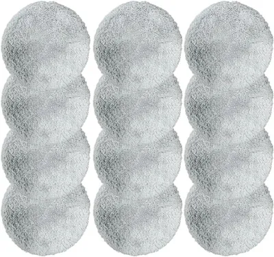 Produktbild von Fensterreinigungsroboter Ersatz Reinigungstücher Aus Weichem, Waschbarem Material Kompatibel Mit Für Liectroux YW610/HCR-10/HCR-09 12 Stück