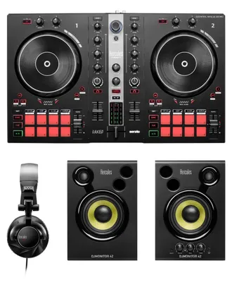 Image de Hercules | DJ controller | DJ Essentials Kit | Speakers | USB connectivity