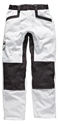 Produktbild von Dickies IN1001 | Industry IN260 Bundhose - IN1001 - Malerhose - Farbe: White/Grey (Solid) - Größe: 64