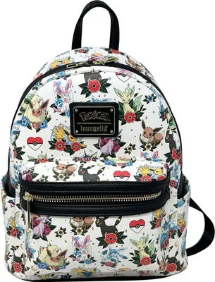 Obrázek produktu pro Pokemon by Loungefly Mini Rucksack Eevee AOP MNBK