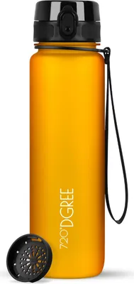 Immagine prodotto di Borraccia 720°DGREE uberBottle softTouch con filtro, giallo miele, 1 l