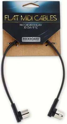 Obrázek produktu pro RockBoard Flat MIDI 30 cm MIDI kabel