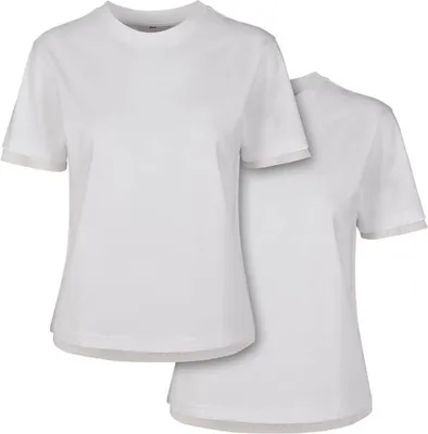 Image de Build Your Brand By124a T-shirt à manches courtes 2 unités Blanc M Femme Blanc M