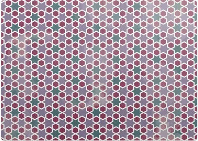 Obrázok produktu pre Geometrický Vzor– Ochranná podložka na podlahu – Podložka pod stoličku – 140x100cm – Protišmyková podložka na tvrdé podlahy