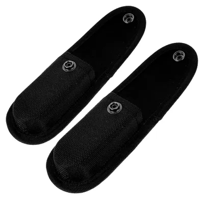 Produktbild von 2 Stück Faltbare Nylon Messeretuis mit Schlaufen für praktische Aufbewahrung