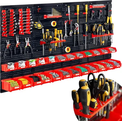 Zdjęcie produktu dla Tablica na narzędzia warsztatowe 128 x 76 cm