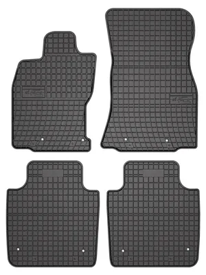 Produktbild von Gummi-Fußmatten für Jaguar XJ VII 2002-2009 (Limousine) – 4-tlg, Schwarz, passgenau