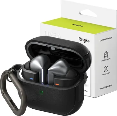 Produktbild von Ringke Onyx Magnetischer Magsafe Samsung Galaxy Buds 3 / 3 Pro Schwarz