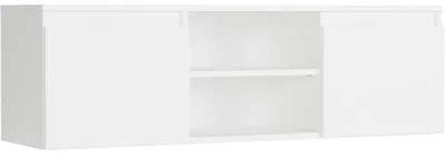 Obrázek produktu pro Skříňka RTV 120 cm 2 dveře 2 police FRAMIRE RTV bílá