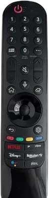 Produktbild von Ersatz Fernbedienung passend für LG Magic Fernbedienung MR22GA MR22GN Smart Fernseher Modelle 2022 mit Sprachfunktion, Netflix, Prime, Disney+