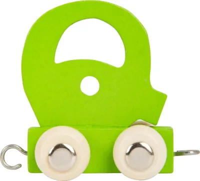 Produktbild von Buchstabenzug bunt Q