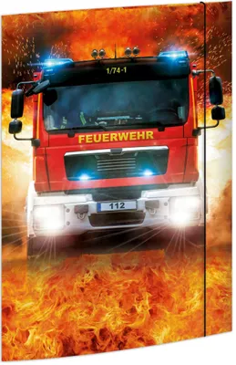 Produktbild von RNK Verlag Zeichnungsmappe "On Fire" DIN A3