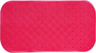 Obrázok produktu pre MSV prémiová rohož do sprchy rohož do vane rohož do vane antibakteriálna protišmyková s prísavkami - ružová - vonia po ružiach - cca 36 x 76 cm - prateľná pri 60° stupňoch