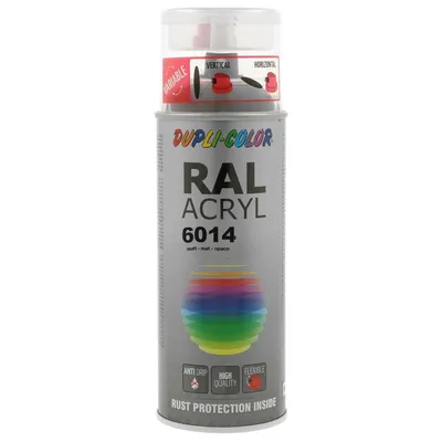 Produktbild von DUPLI-COLOR RAL 6014 gelboliv matt, 400 ml