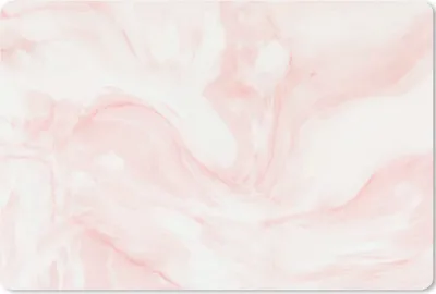 Produktbild von MuchoWow® Schreibtischunterlage Marmor - Weiß - Rosa - Pastell 60x40 cm - XXL Mauspad - Großes Mauspad