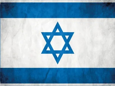 Produktbild von vianmo Holzschild 30x40 cm Flagge Israel Fahne