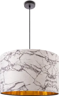 Produktbild von Deckenlampe Wohnzimmer Pendelleuchte Esstisch Lampenschirm Stoff Modern Abstrakt