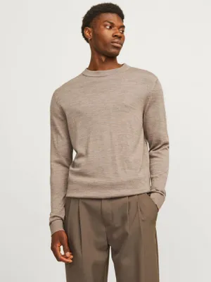 Productafbeelding van Jack & Jones 12216817_1973_1056522.60, maat S, regular pasvorm, ronde hals, lange mouwen, 1 stuk